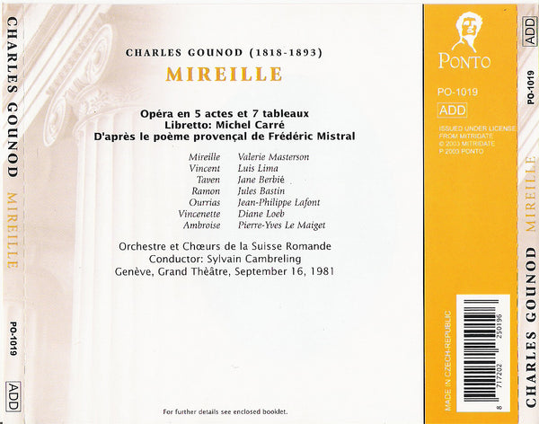 Gounod: MIREILLE