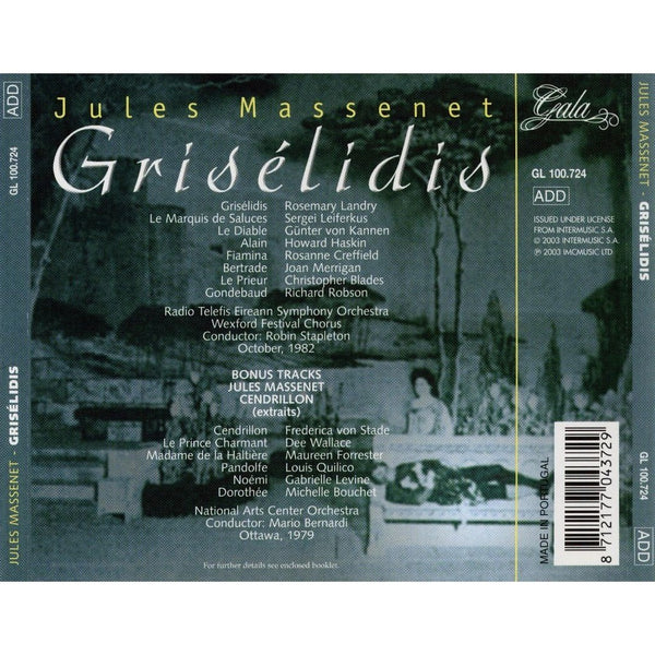 Massenet: GRISELIDIS