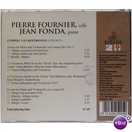 Beethoven: Sonatas for Cello & Piano
