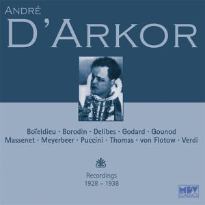 André d'Arkor - Recordings 1928 - 1938