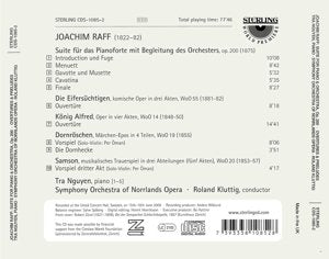 Joachim Raff (1822-1882): Suite For Piano & Orchestra. Overtures & Preludes.