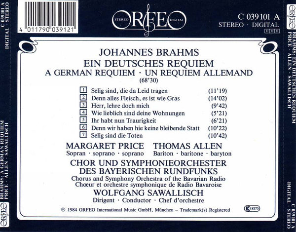 Brahms: Ein Deutsches Requiem