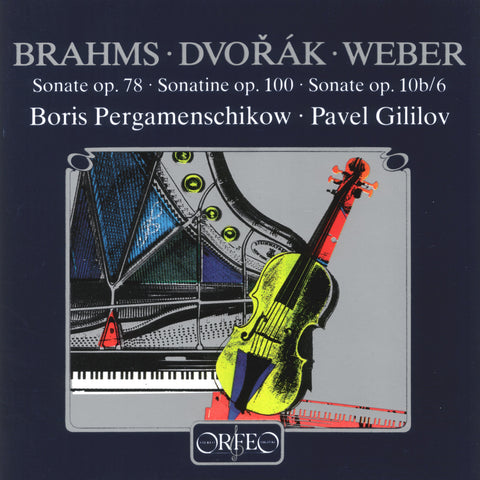 Cello Sonatas by Brahms, Dvorák & Weber