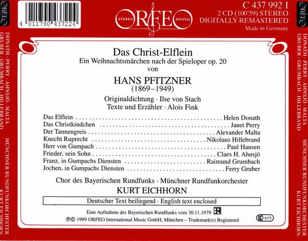 Pfitzner: DAS CHRISTELFLEIN