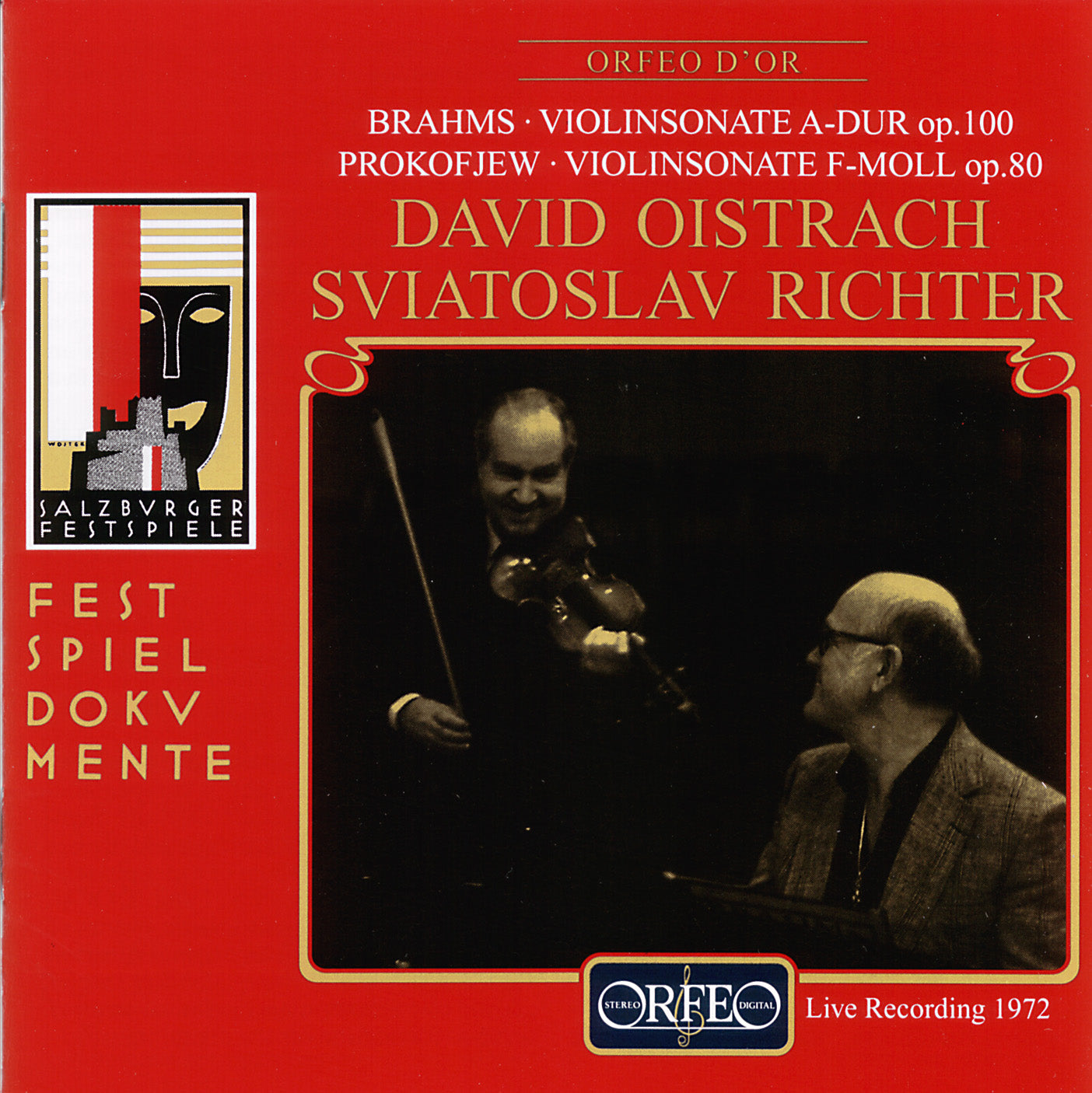 Brahms/ Prokofiev: Violin Sonatas