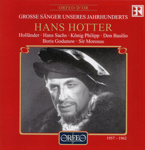 Hans Hotter - Sings Wagner, Rossini, Verdi, Mussorgsky