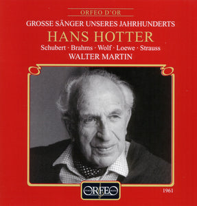 Hans Hotter - Liederabend