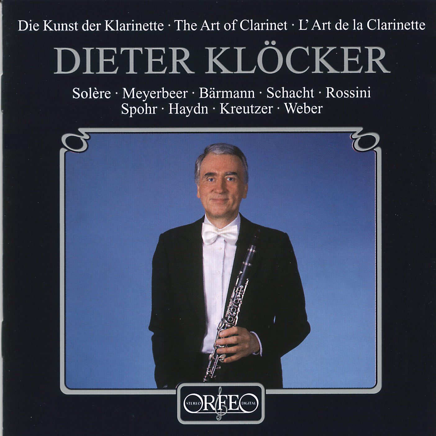 Dieter Klöcker - Art Of The  Clarinet  