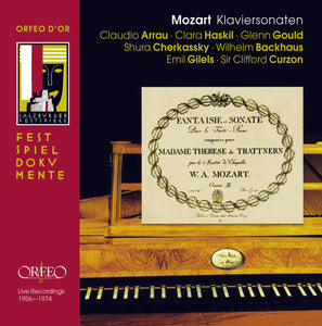 Mozart: Piano Sonatas / Arrau; Gilels; Haskil; Gould; Cherkassky; Backhaus; Curzon