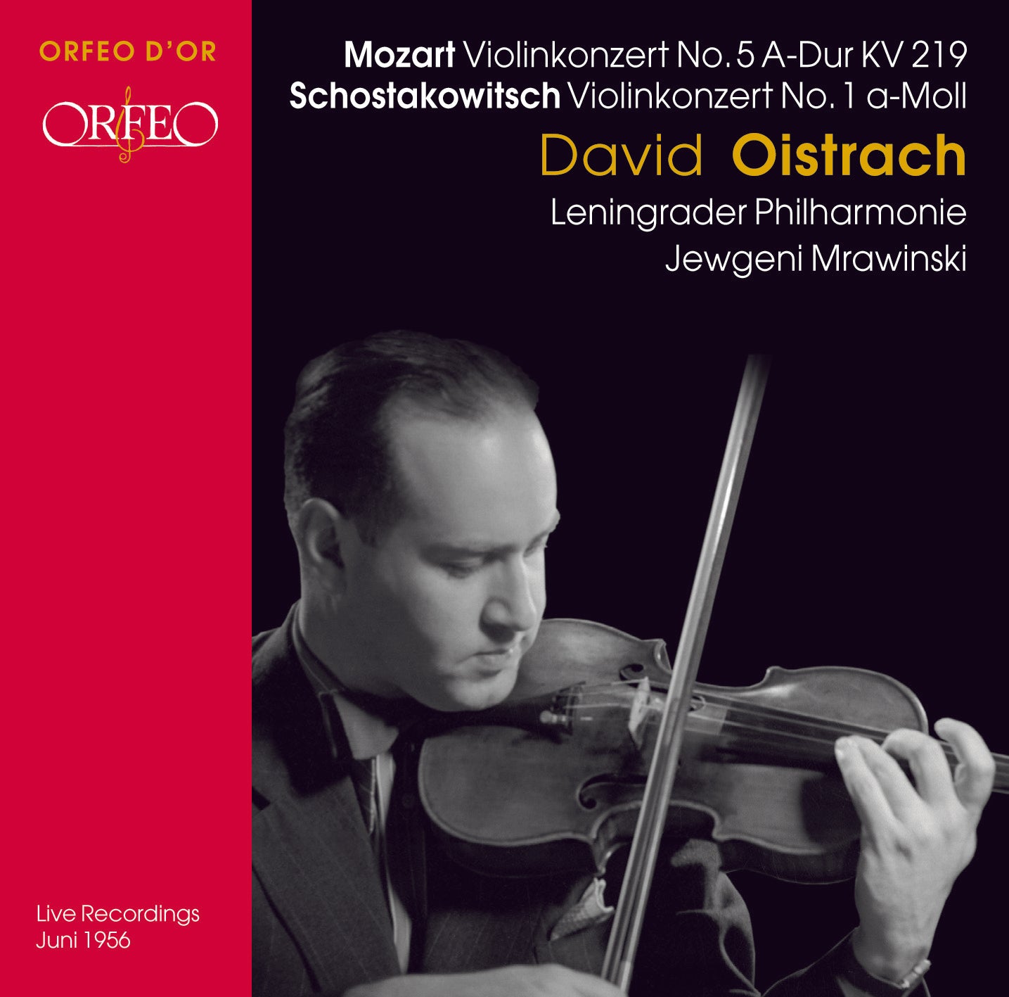 David Oistrach - Mozart: Violin Concerto No.5 Kv 219/ Shostakovitch: Violin Concerto No. 1