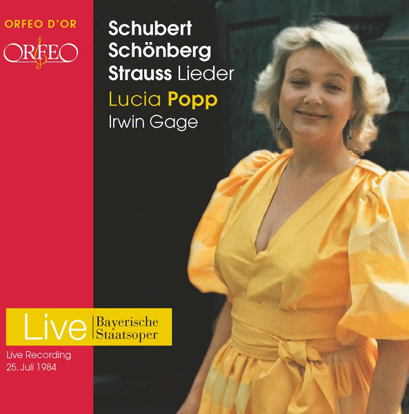 Lucia Popp - Lieder by Schubert; Schonberg; R. Strauss