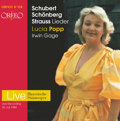 Lucia Popp - Lieder by Schubert; Schonberg; R. Strauss