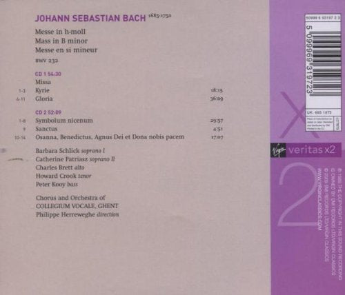 Bach: Mass In B Minor (2CDs)