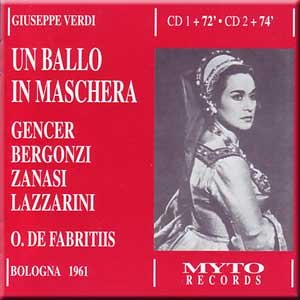 Verdi: UN BALLO IN MASCHERA