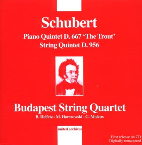 Schubert: Piano Quintets, D.667 & D.956