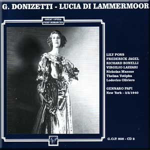 Donizetti: LUCIA DI LAMMERMOOR