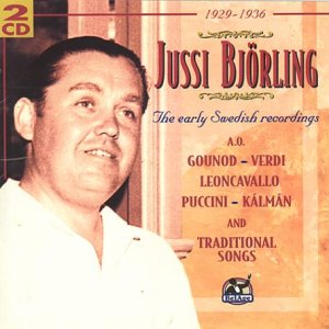 Jussi Björling - The Early Swedish Recordings 1929-1936