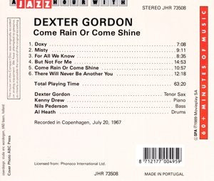 Dexter Gordon - Come Rain or Sunshine