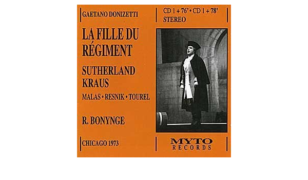 Donizetti: LA FILLE DU RÉGIMENT