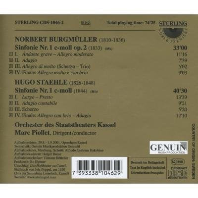 Norbert Bürgmuller (1810-1836): Symphony No.1