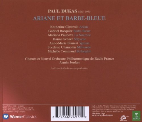 Dukas: ARIANE ET BARBE-BLEUE