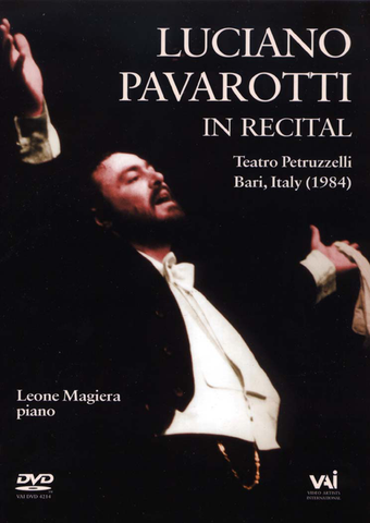 LUCIANO PAVAROTTI: THE 1984 BARI RECITAL 