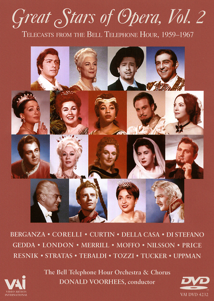 GREAT STARS OF OPERA FROM THE BELL TELEPHONE HOUR, VOL. 2  