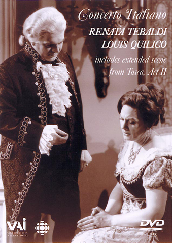 RENATA TEBALDI & LOUIS QUILICO: Concerto Italiano