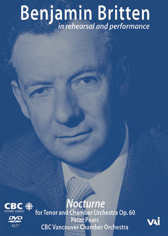 BENJAMIN BRITTEN IN REHEARSAL AND PERFORMANCE