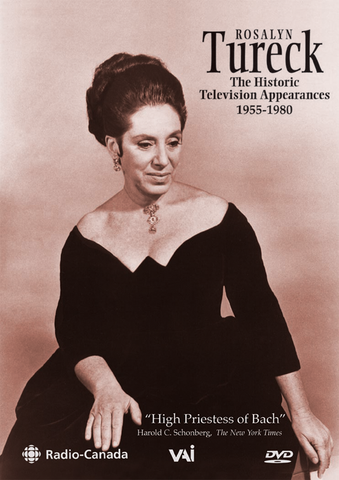 ROSALYN TURECK: HISTORIC TELEVISION APPEARANCES 