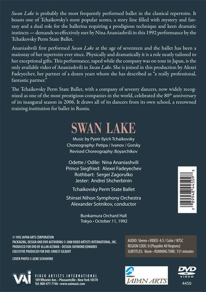 Tchaikovsky: SWAN LAKE