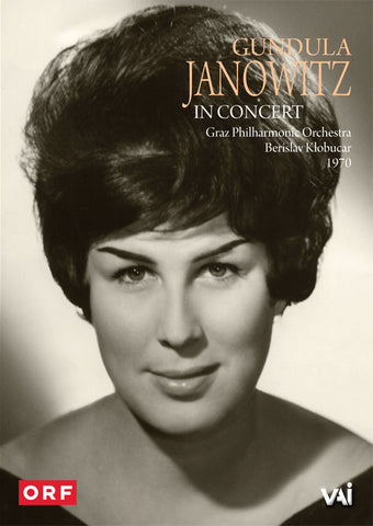 GUNDULA JANOWITZ IN CONCERT