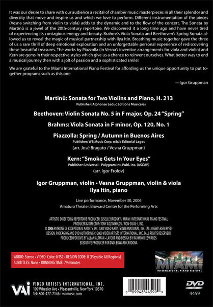 AN EVENING OF CHAMBER MUSIC