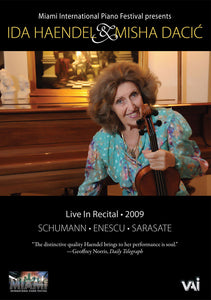 IDA HAENDEL & MISHA DACIĆ – LIVE IN RECITAL (2009)