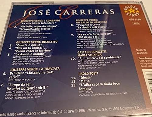 Jose Carreras - Golden Star