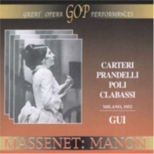 Massenet: MANON (in Italian)