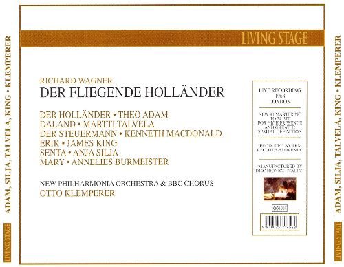 Wagner: DER FLIEGENDE HOLLÄNDER/ Theo Adam, Anja Silja - Klemperer