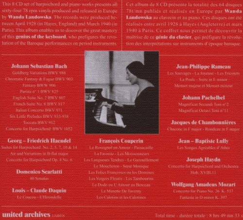 Wanda Landowska: The Well-Tempered Musician - The Complete European Recordings, 1928-1940