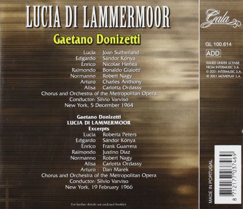 Donizetti: LUCIA DI LAMMERMOOR