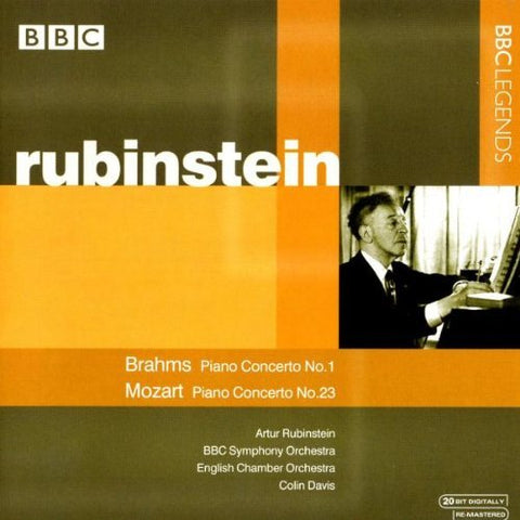 Brahms: Piano Concerto No 1/ Mozart: Piano Concerto No 23