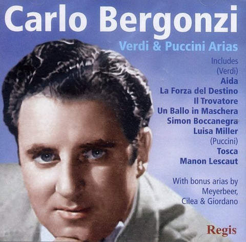 Carlo Bergonzi  Sings Puccini & Verdi & More