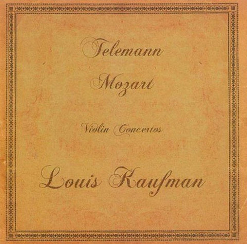 Telemann & Mozart Violin Concertos