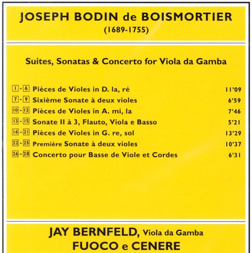 Boismortier: Works for Viola da Gamba