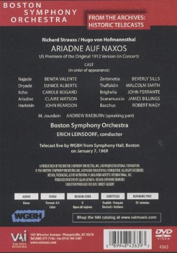 ARIADNE AUF NAXOS (Strauss)