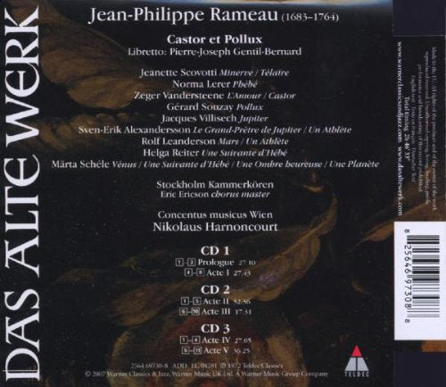 Rameau: CASTOR ET POLLUX