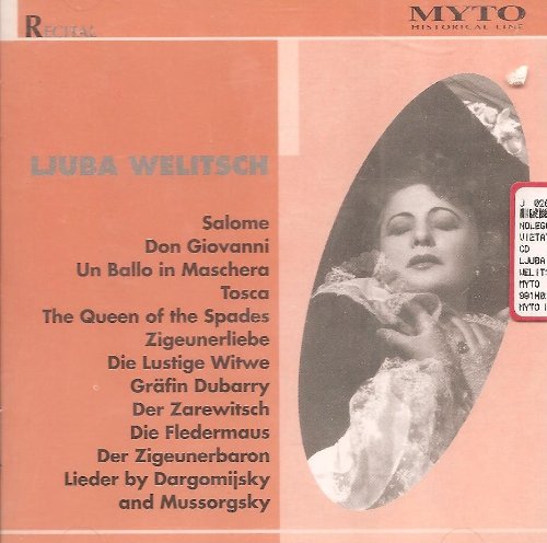 Ljuba Welitsch Recital - Arias from  Salome, Don Giovanni, Un Ballo in Maschera, Tosca, Die Fledermaus & more.