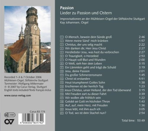 Passion - Lieder zu Passion und Ostern