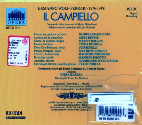 Wolf-Ferrari: IL CAMPIELLO