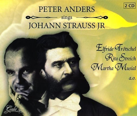 Peter Anders sings Johann Strauss Jr.