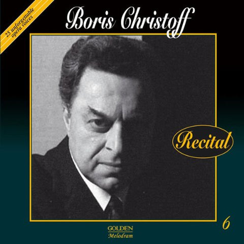 Boris Christoff in Recital